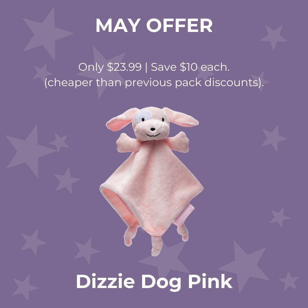 Dizzie Dog Pink Comforter